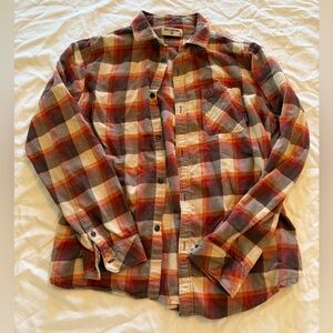Billabong Youth Plaid Button Down Flannel